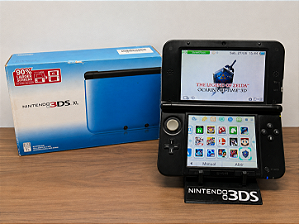 Nintendo 3DS XL Na Caixa + SD 32GB
