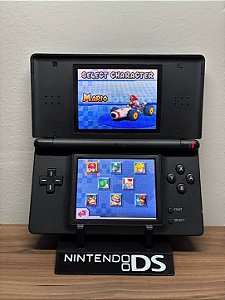 Nintendo Ds Lite Black Piano + R4 Com JOGOS