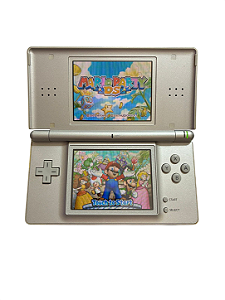 Nintendo Ds Lite Prata Lindo + R4 Com JOGOS