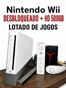 Nintendo Wii + HD 500GB