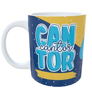 Caneca Flor Cantor