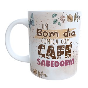 Caneca Café & Sabedoria