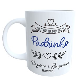 Caneca Padrinho & Madrinha mod3