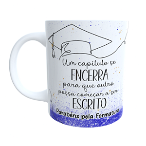 Caneca Formatura 5 Modelos Minimalista