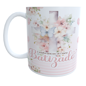 Caneca Lembrança do Meu Batizado