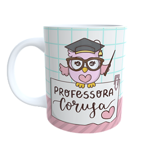 Caneca Professor & Professora Coruja