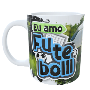 Caneca eu Amo Futebol