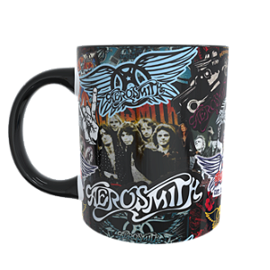 Caneca Banda Aerosmith