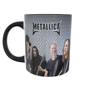 Caneca Banda Metallica