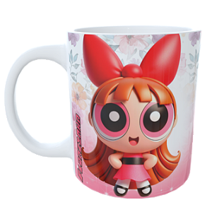 Caneca Florzinha Meninas Super Poderosas