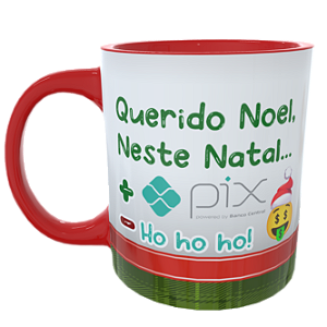 Caneca Tema Natal Modelo 10