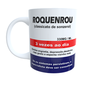 Caneca Remédio Roquenrou