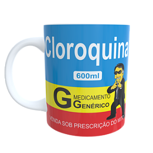 Caneca Remédio Cloroquina