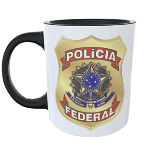 Caneca Polícia Federal
