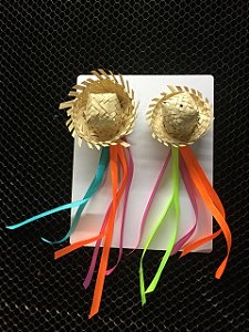 Par de Presilhas com Chapéuzinho