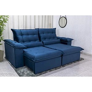 Sofá Retrátil Reclinável Emanuelly 2.30m