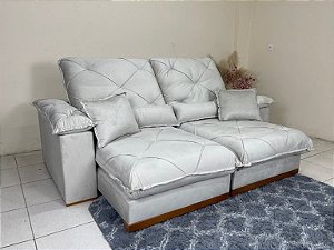 Sofá Retrátil e Reclinável Eros 2.50m