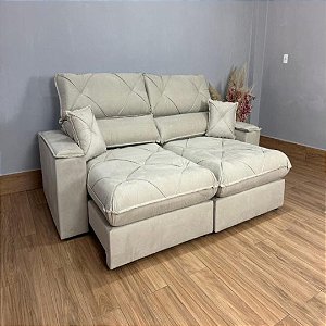 Sofá Retrátil e Reclinável Milano 2.50m