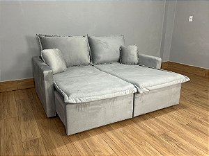 Sofá Cama Retrátil Reclinável Positano 1.80m