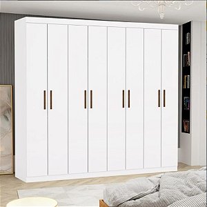 Roupeiro Guarda-Roupa 2,08m Rubi 8P 4G