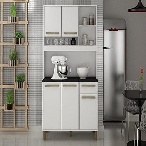 Armário Kit de Cozinha Ametista 1,15m 5P