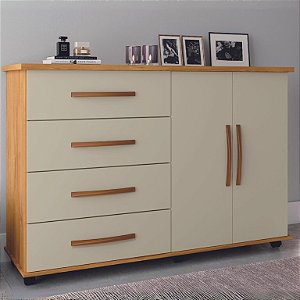 Cômoda Bali 4 Gavetas c/ Sapateira Dupla