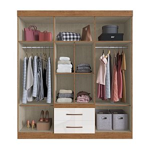 Roupeiro Guarda-Roupa Santiago 1,80m