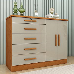 Cômoda Istambul 5G c/ sapateira