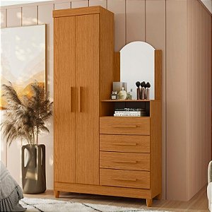 Cômoda/Guarda-Roupa Capri 1,03m
