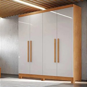 Roupeiro Guarda-Roupa 4P Sergipe 1,20m