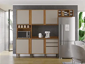 Cozinha Pérola Completa 2,56m - Salleto