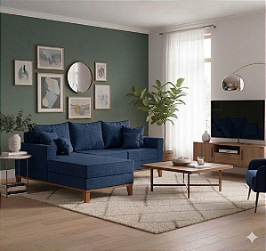 Sofá Living Judá c/ Chaise 2,00m