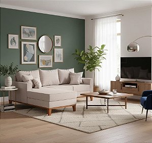 Sofá Living Judá c/ Chaise 2,00m