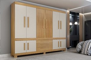 Roupeiro Guarda-Roupa Bem Ti Vi 1,85m - 100% MDF