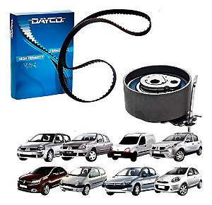 Kit Correia Dentada E Tensor Clio Kangoo Logan 1.0 16v 2000/