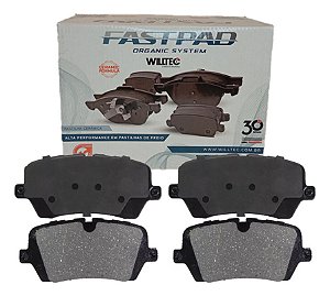 Pastilha De Freio Traseira Willtec Land Rover Defender 110p