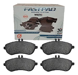 Pastilhas Freio Dianteira Mercedes C180 C200 Komp 1.8 07/13