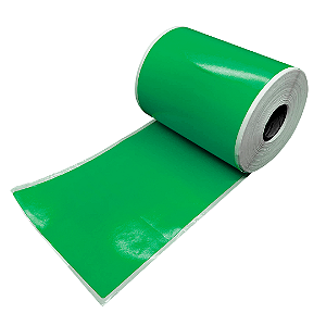 Rolo Etiqueta Verde 100X150mm Couchê Adesiva 203UN (31M)