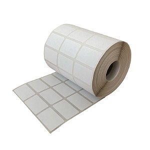 Rolo Etiqueta 33x21mm 3 Colunas Bopp Adesiva 3876UN (31M)