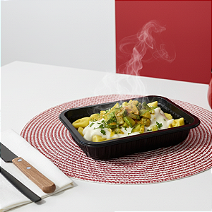 Capeletti de queijo com abobrinha