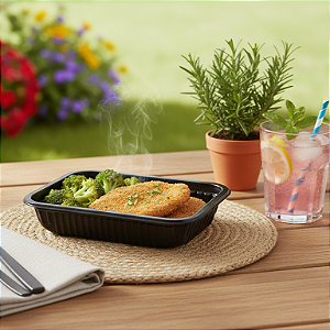 Filé de frango com brócolis