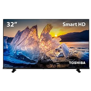 Smart TV 32" Toshiba HD LED TB020M com Wi-Fi e Controle Inteligente