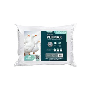 Travesseiro Plumax Percal 50x70cm Altura Regulável e Lavável em Máquina