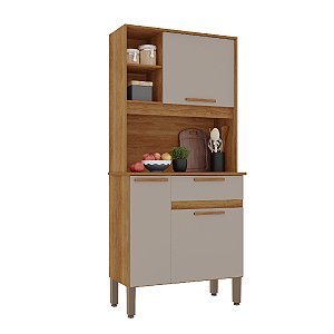 KIit Cozinha Salleto Lia Cinamomo com Off White