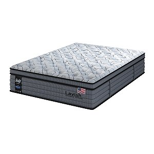 Colchão Sealy Lavish Posturepedic Casal 1,38m x 1,88m x 0,33m