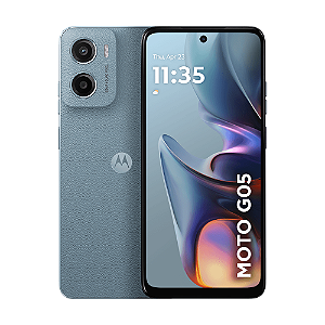 Smartphone Motorola Moto G05 128GB Cinza 4G 4GB RAM 6,7" 50MP Selfie 8MP