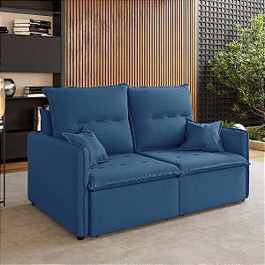 Sofá Cama Flash Londres 2m Azul