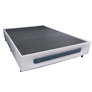 Base Dream Box MTXK 1,58m Queen Linho Cinza com Preto