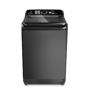 Máquina de Lavar Panasonic NA-F150B1TA 15KG Smartsense Cesto Inox Titânio