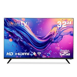 Smart TV HQ 32'' HD HQS32NKHM Android Borda Infinita Slim